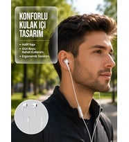 Uzaktan Kumandalı Mikrofonlu Mükemmel Ses Deneyimi Kulaklık Yeni Nesil