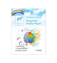 Rovi Creative Mıknatıslı Fotoğraf Kağıdı 640gsm 1yp A3 (Karışık)