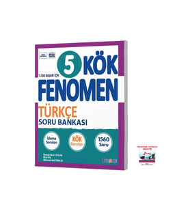 Fenomen Yayıncılık 2025-2026 5. Sınıf Türkçe Kök Soru Bankası %100 Başarı İçin Video Çözümlü Yeni Müfredat (Çok Renkli)