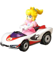 Hot Wheels 1:64 Scale Mariokart- Peach P-Wing Character Car (Çok Renkli)