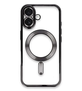 iPhone 16 Plus Kılıf Kross Magneticsafe Kapak - Siyah