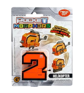 Pocket Morphers Dönüşen Numaralar Mega Bots No:2