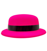 Nessiworld Neon Partisi Pembe Renk Melon Plastik Parti Şapkası