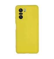 Xiaomi Poco F3 Kılıf Nano içi Kadife Silikon - Sarı
