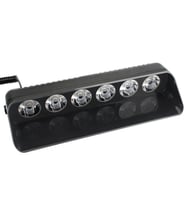 Oto Cam Içi 6 Ledli Escort Lamba Led Çakar Lambası Vantuzlu