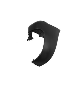 CITROEN BERLINGO- 10/18; ARKA TAMPON UCU SAĞ SİYAH KISA ŞASİ (ÇİFT KAPILI) (İTALYA) 1653-2621A 7410FP