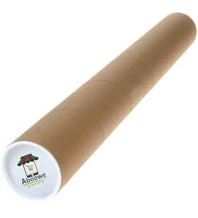 Postüp Silindir Kutu 5 cm X 50 cm Poster Afiş Harita Gönderi Tüpü