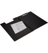 333S A4 Pvc Kapaklı Sekreter Tablası,Sekreterlik,Sekreter Bloknot,A4 Kapaklı Sekreterlik,Siyah