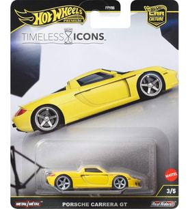 Hot Wheels Premium Araba Kültürü Koleksiyon Oyuncak Araba, 1:64 Ölçekli Die-Cast Porsche Carrera Gt,