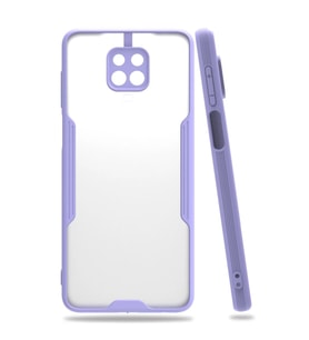 Xiaomi Redmi Note 9s Kılıf Platin Silikon - Lila