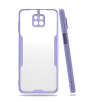 Xiaomi Redmi Note 9s Kılıf Platin Silikon - Lila
