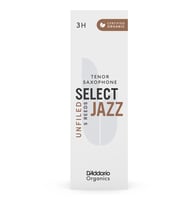 D\'Addario Woodwinds Organic Select Jazz Unfiled Tenor Saksafon Kamışı No:3 Hard