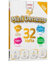 8. Sınıf LGS Sözel 32 Hafta Mini Deneme İntro Yayınları