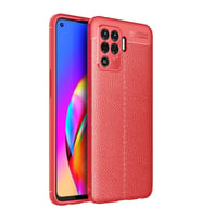 Oppo Reno 5 Lite Kılıf Auto Focus Kapak - Kırmızı