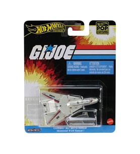 Hot Wheels Premium - G.I.Joe Combat Jet Sky Striker (1/64) Grumman F-14 Tomcat