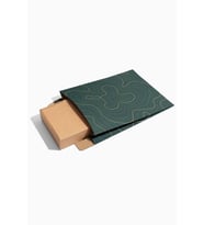 No2 25'li Minimal Seri Kargo Zarfı (Yeşil)