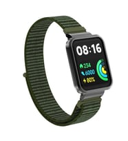 Xiaomi Redmi Watch 2 Lite Uyumlu Kordon Hasır Örgü Cırt Cırtlı Zore KRD-61 Kayış