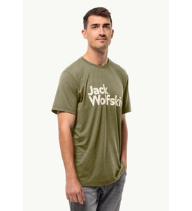 Jack Wolfskin Brand Erkek Outdoor Tişört Yeşil