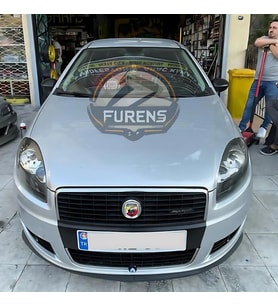 Fiat Linea 2007-2017 Uyumlu H lip Esnek Ön Lip 2 Parça Karlık Ön Ek Tampon Altı Dil