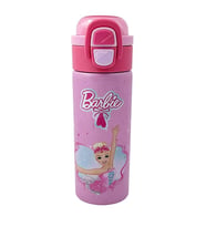 Barbie Çift Fonksiyon Kapaklı Çelik Matara 600Ml 3841