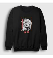 Presmono Unisex Siyah Himiko Toga Anime My Hero Academia Sweatshirt 349990tt