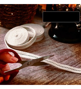 2 METRE 5 NUMARA FİTİL 5 NUMARA GEMİCİ FENERİ FİTİLİ 5 NUMARA GAZ LAMBASI FİTİLİ 5 NUMARA YEDEK FİTİL KEROSENE LAMP WİCK