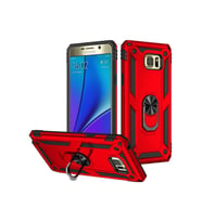 Samsung Galaxy Note 5 Uyumlu Kılıf Zore Vega Kapak (Kırmızı)