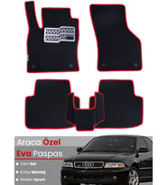 AUDİ A4 SEDAN (1994-2001) Uyumlu EVA Paspas Tam Set–Araca Özel,Su Geçirmez,Kolay Montaj