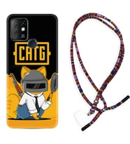 INFINIX Hot 8 9 10 11S Hot 10 Play 10T Kılıf Boyun Asklı Rasta Silikon Cat G 1677