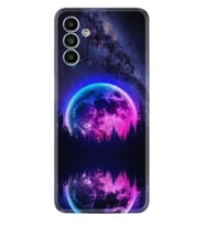 Samsung A23 A31 A32 A50 A51 A52 A53 A70 Kılıf Desenli Silikon Star Planet 1652