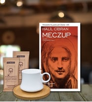 Kutupkitap Bambu Fincan Türk Kahvesi Kişiye Özel Not Meczup Halil Cibran Kitap Hediye Seti