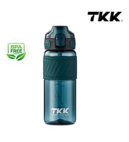 Tkk T1025 Çift Kullanım Pipetli/Rahat İçim Yeşil Tritan Matara 600ml