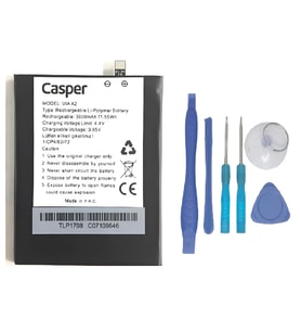 Casper Via A2 Uyumlu Pil Sıfır - Servis + TAMİR SETİ