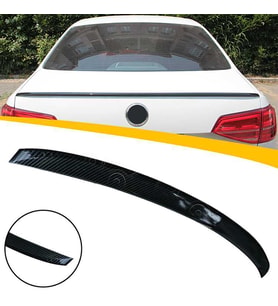 Vw Jetta Mk6 GLI Bagaj Üstü Spoiler Parlak Siyah Spoyler İthal 2010-2018