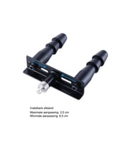Hismith  Machine Kliclok to Double Vac-U-Lock Adaptor