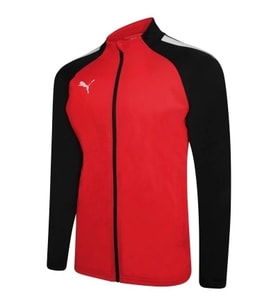 Puma Team Liga 25 Antrenman Ceketi - Puma Kırmızı/Puma Siyah 657234-01