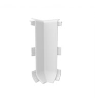 Linela Pvc Süpürgelik Beyaz - LNL401 İç Köşe Aksesuarı (1 Paket - 2 Adet)
