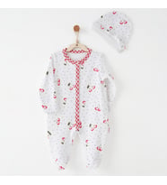 Andywawa Ac26687 Cherry Chatty Tulum Takım Ekru