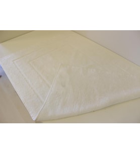 Ender Home 50x70 Paspas Çerçeve Desen Banyo Ev Otel Havlu Ayak Paspası Ekru