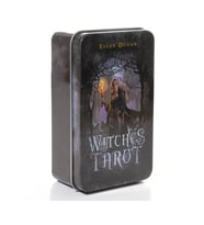 Dükkan Design Metal Kutulu Tarot Kartları - Withches Tarot