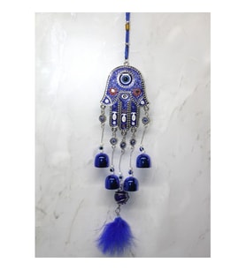 Metal Nazar Boncuğu Çan Model 18