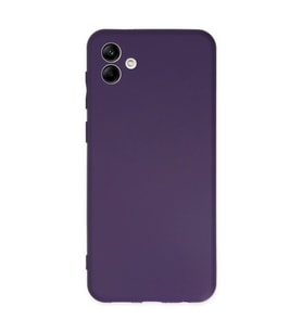Samsung Galaxy A04 Kılıf First Silikon - Mor