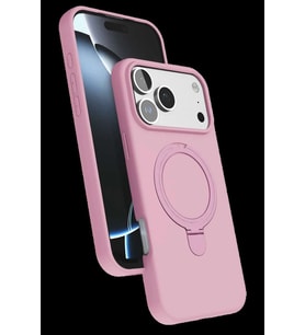 iPhone 17 Pro Max Regal Magsafe Standlı Kapak - Açık Pembe