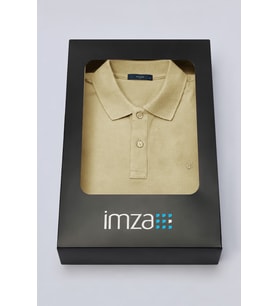 Sarı Polo Yaka Pike Kısa Kol Slim Fit Pamuklu Hediye Kutulu Tişört 1011260169