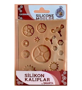 SMARTA SLİKON KALIPLAR - SAAT PARÇALARI (CLOCK WORKS)