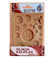 SMARTA SLİKON KALIPLAR - SAAT PARÇALARI (CLOCK WORKS)