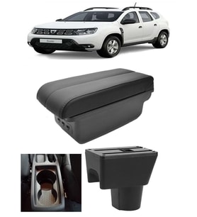 Dacia Duster 2019-2023 Delmesiz Vidasız Kol Dayama Kolçak