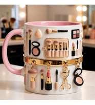 Kuaför Nail Art Make Up Tasarım Kupa Bardak