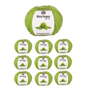 Northcity 10 Adet Amigurumi El Örgü İpi 50gr 404