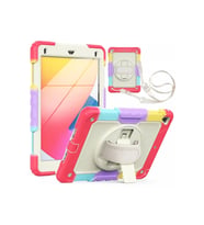 İpad 5 Air 9.7 Kılıf Tablet Rainbow Kapak - Kırmızı Diğer Diğer